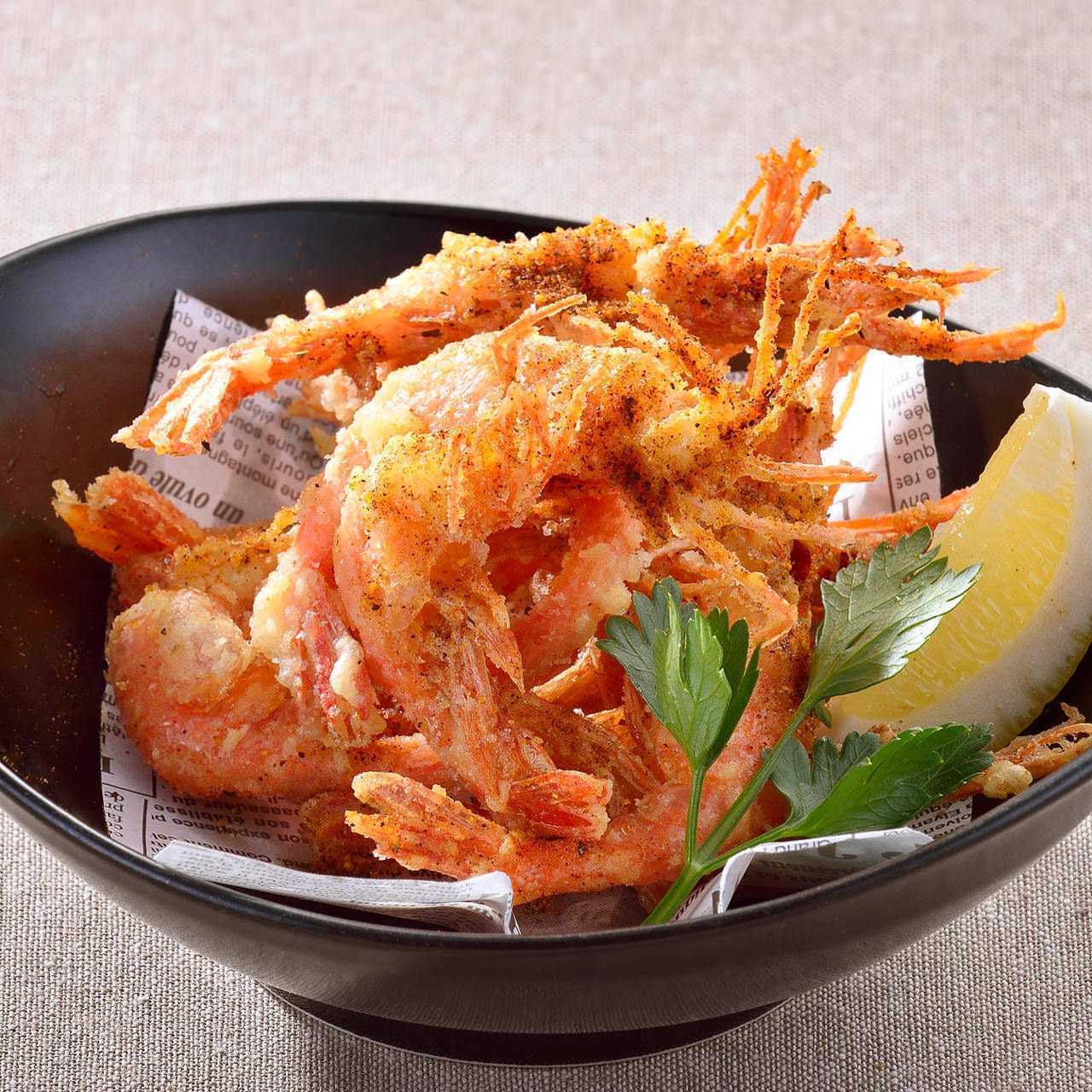 甘海老のスパイシーフリット