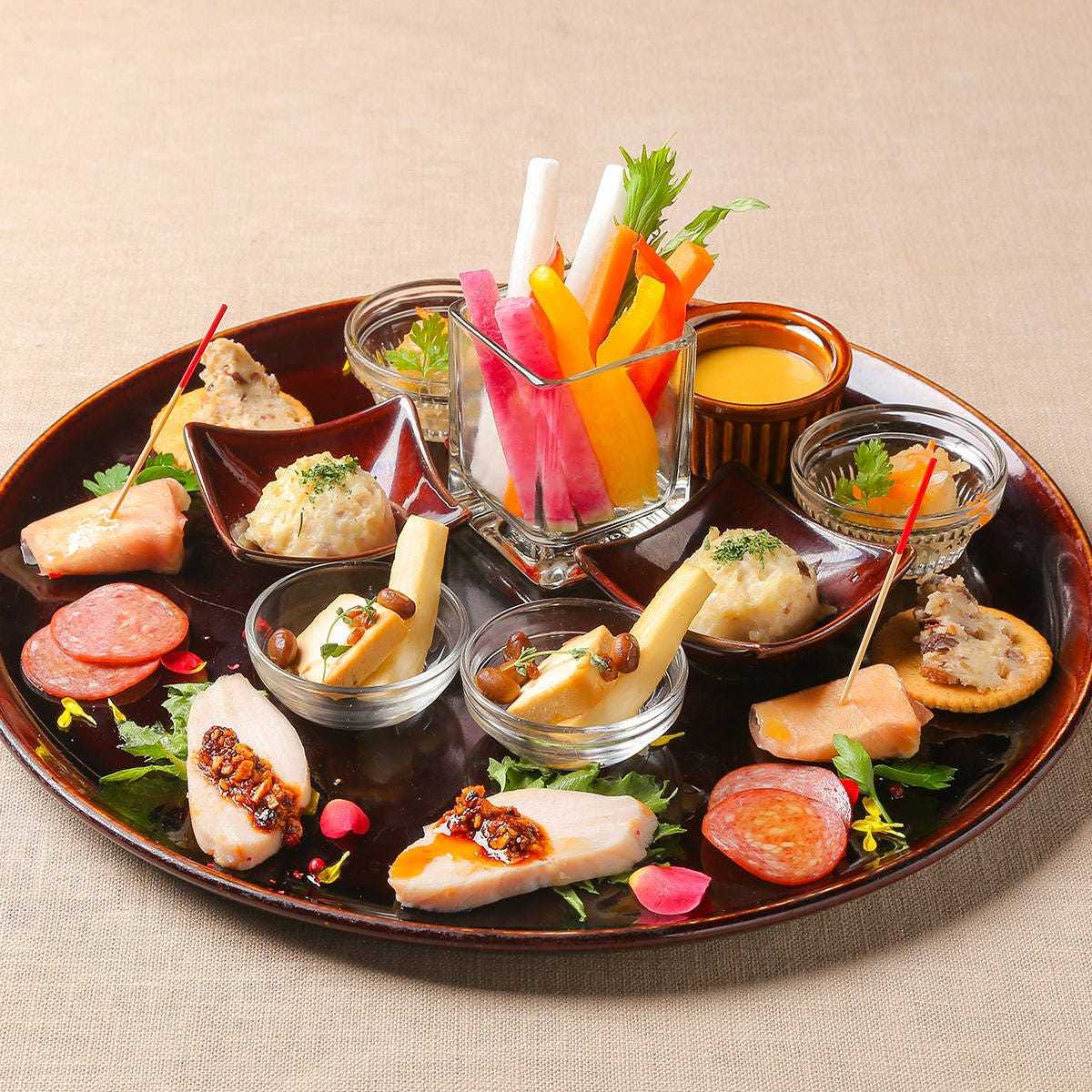 【大好評！当日注文出来るコース】WWW.W セレクトコース(お料理のみ)