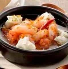 새우 토마토, 모짜렐라 치즈의 아히조