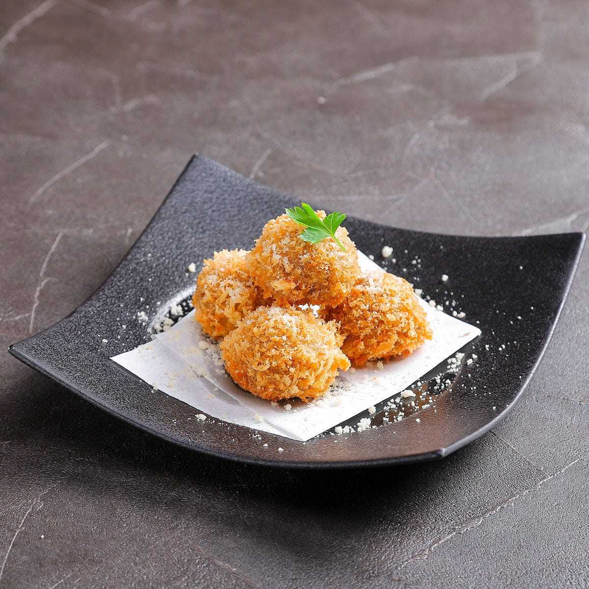 桜海老と筍のクリームコロッケ