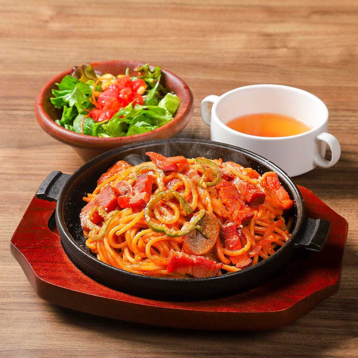 【평일 한정】시라슈 베이컨의 나폴리탄 스파게티