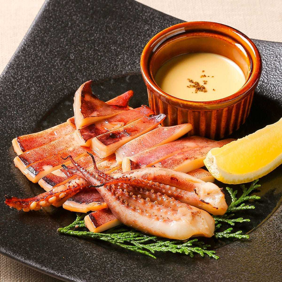 イカ一夜干しの燻製