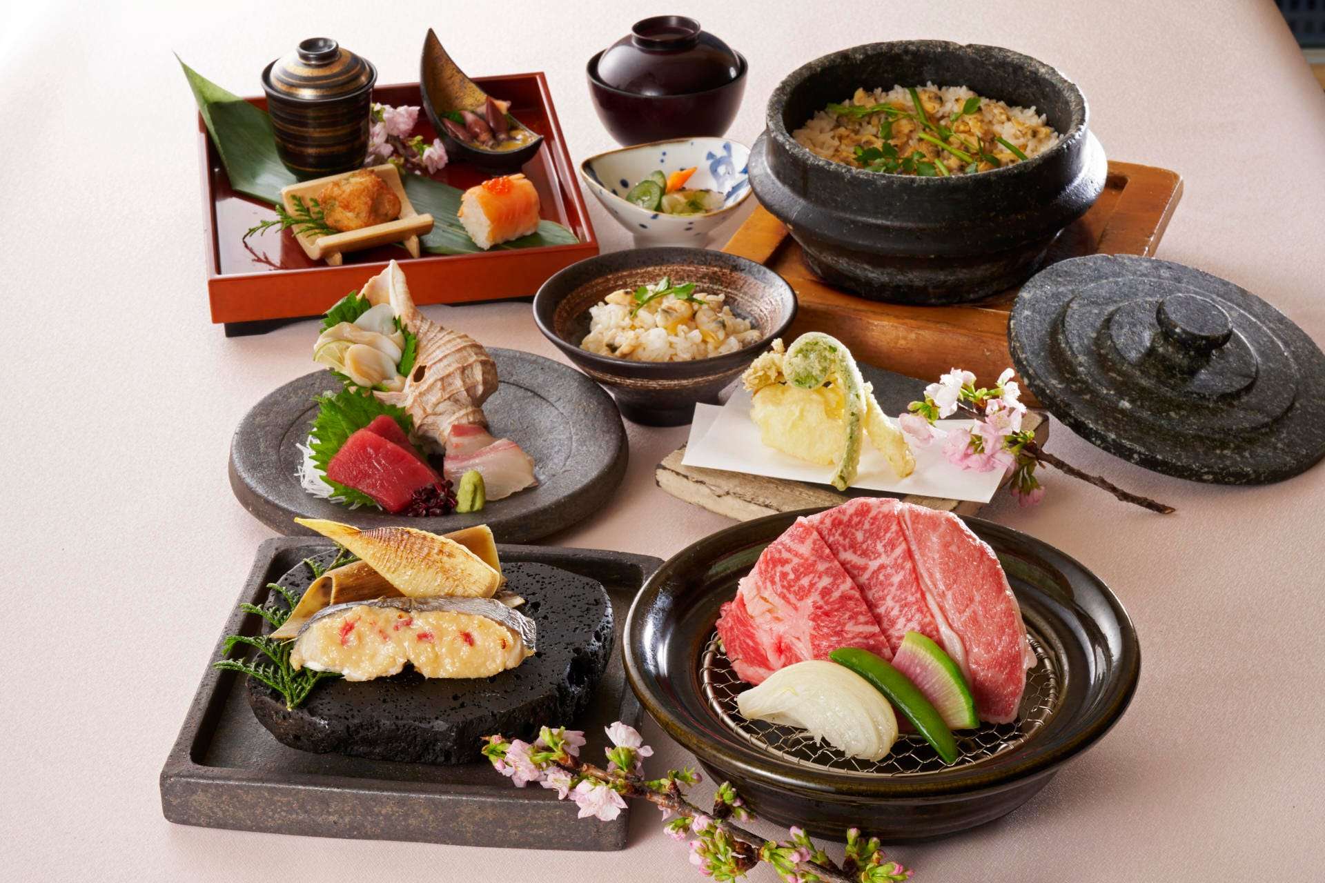 [Hibiki Course] ~ Recommended plan to enjoy seasonal delicacies, Kuroge Wagyu beef, and Hibiki's delicious flavors ~
