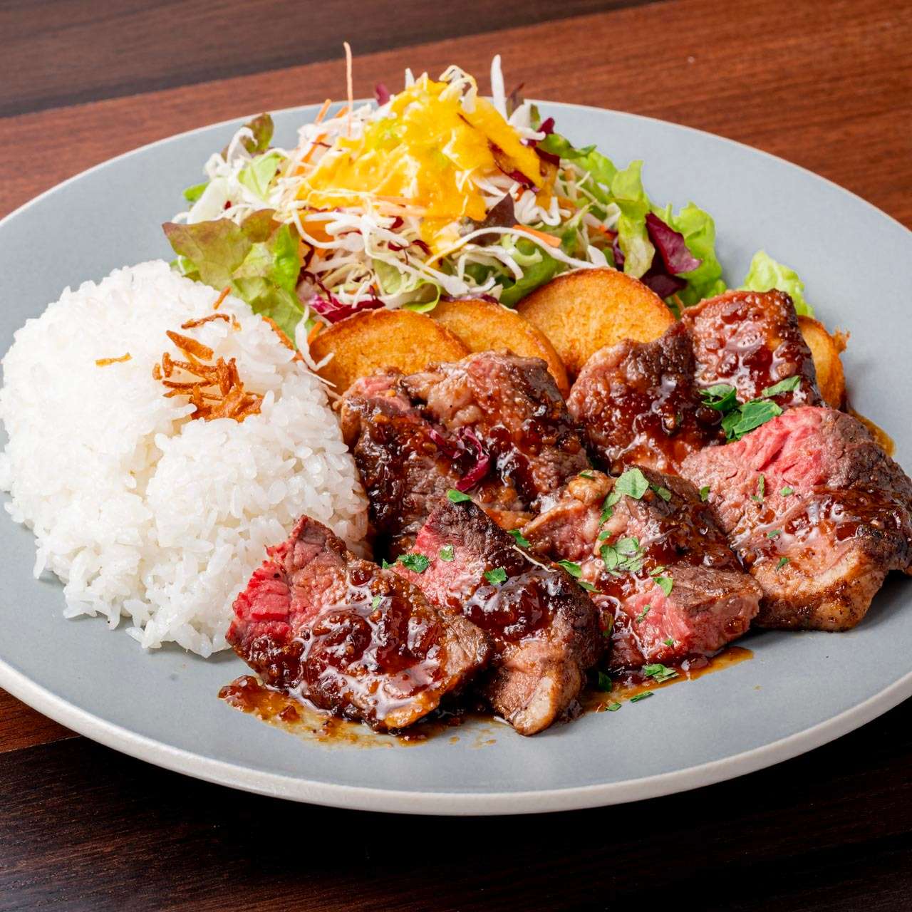 ビーフステーキプレート