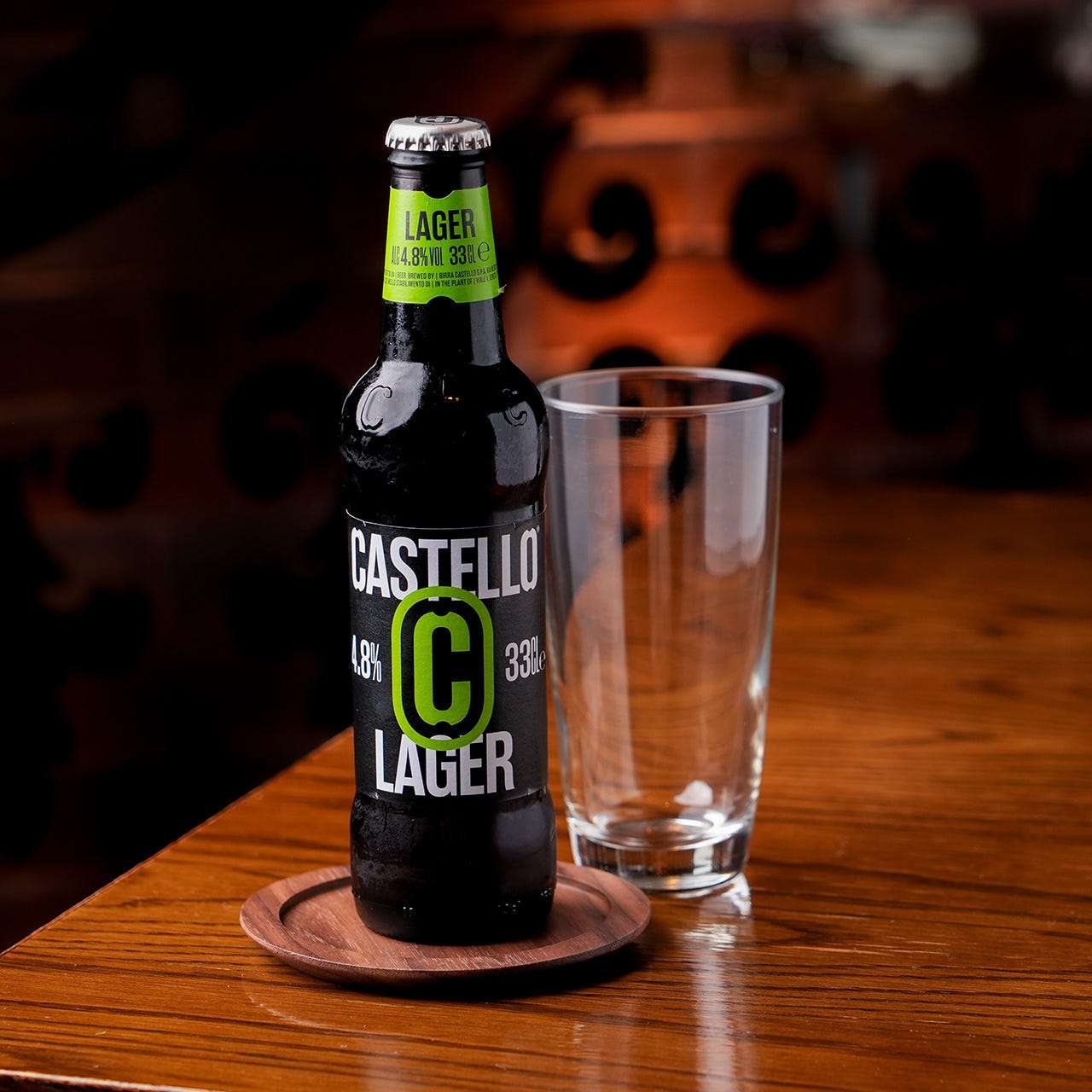 イタリア産ビール　カステッロ・ビール・ラガー