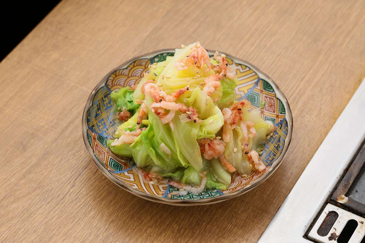 春キャベツと桜海老のナムル