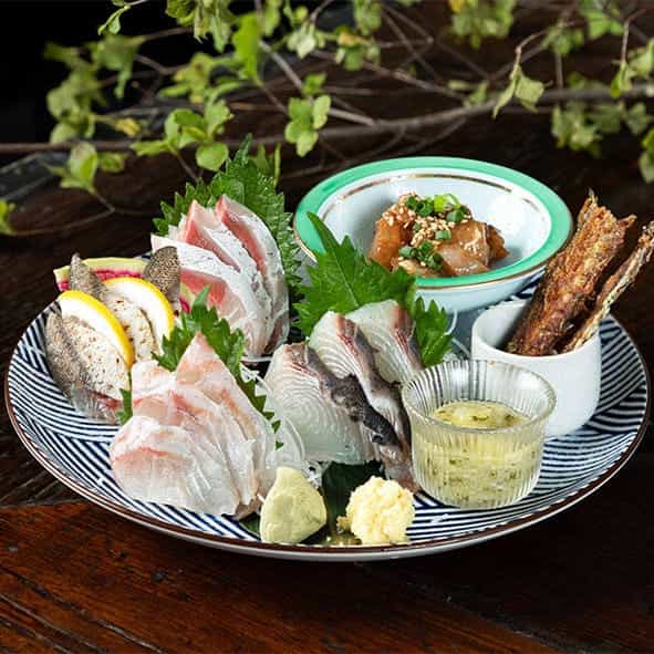 本日の刺身４種盛り合わせ