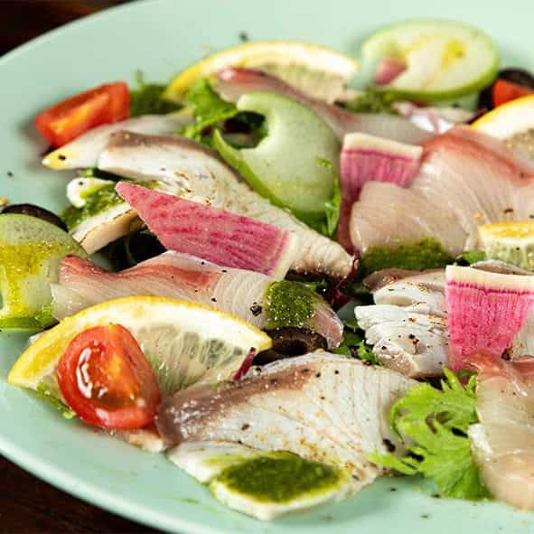 鮮魚のカルパッチョ