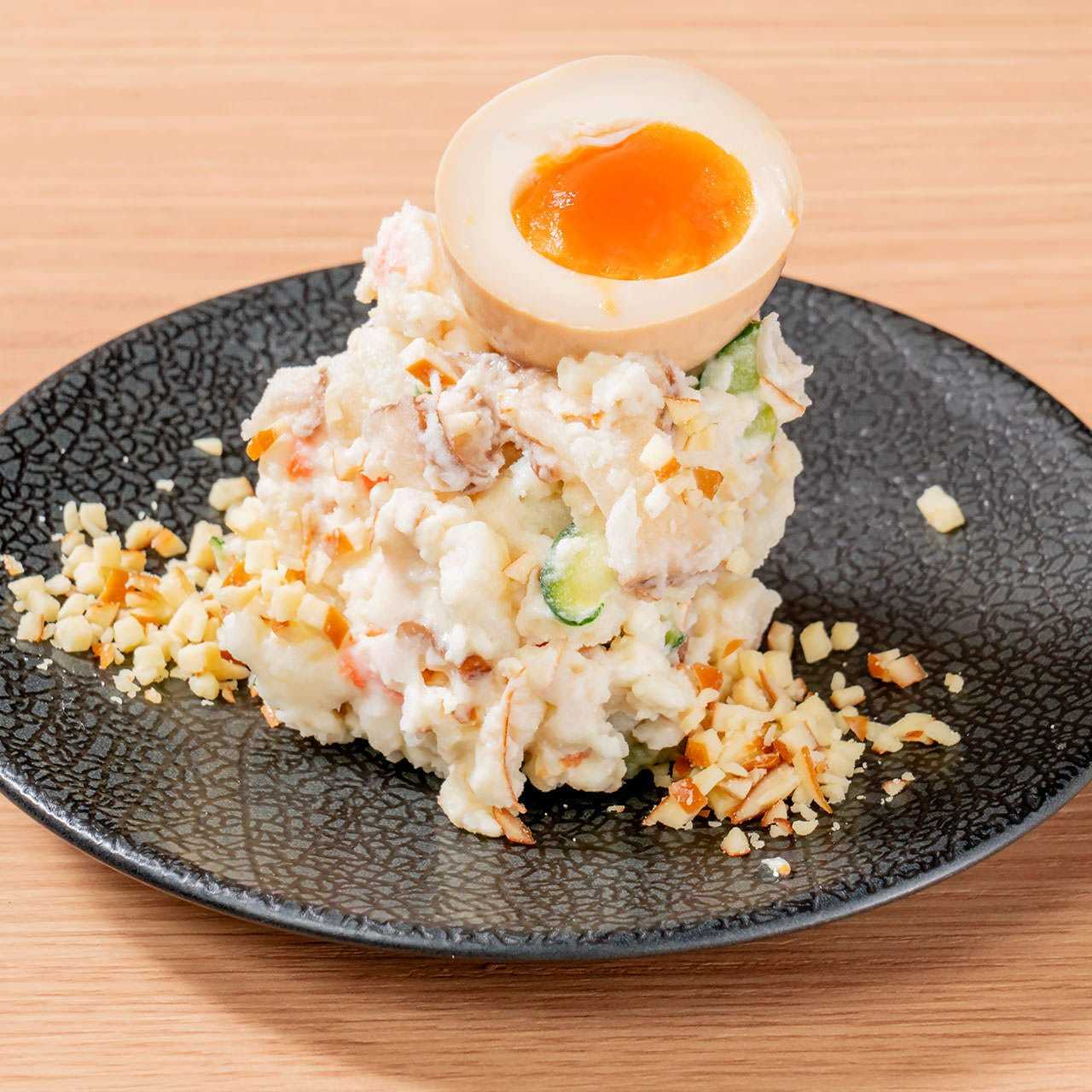 スモークチーズのポテトサラダ