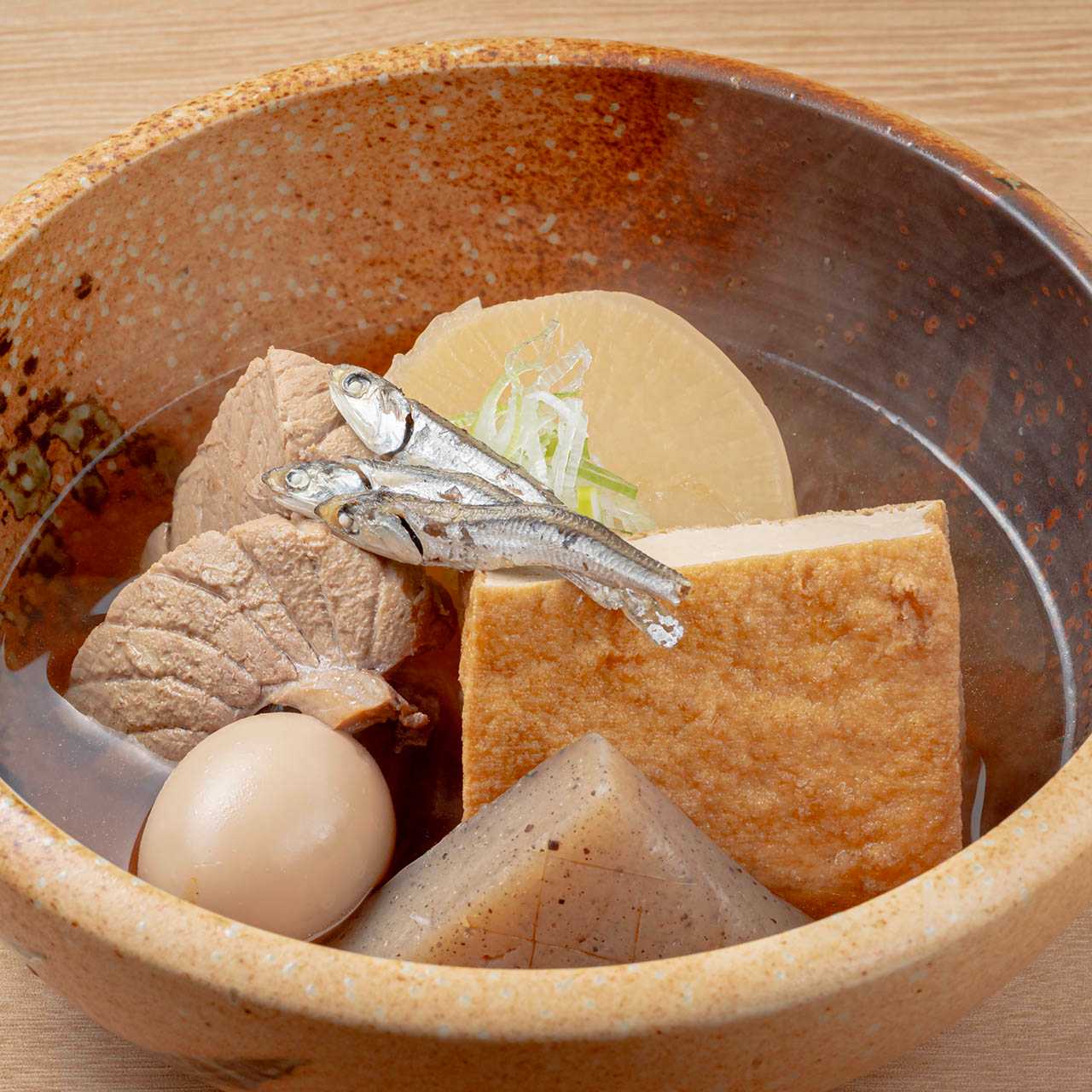 咲くらのおでん5種盛り合わせ