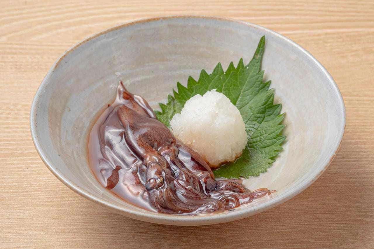 ホタルイカ　わさび漬け