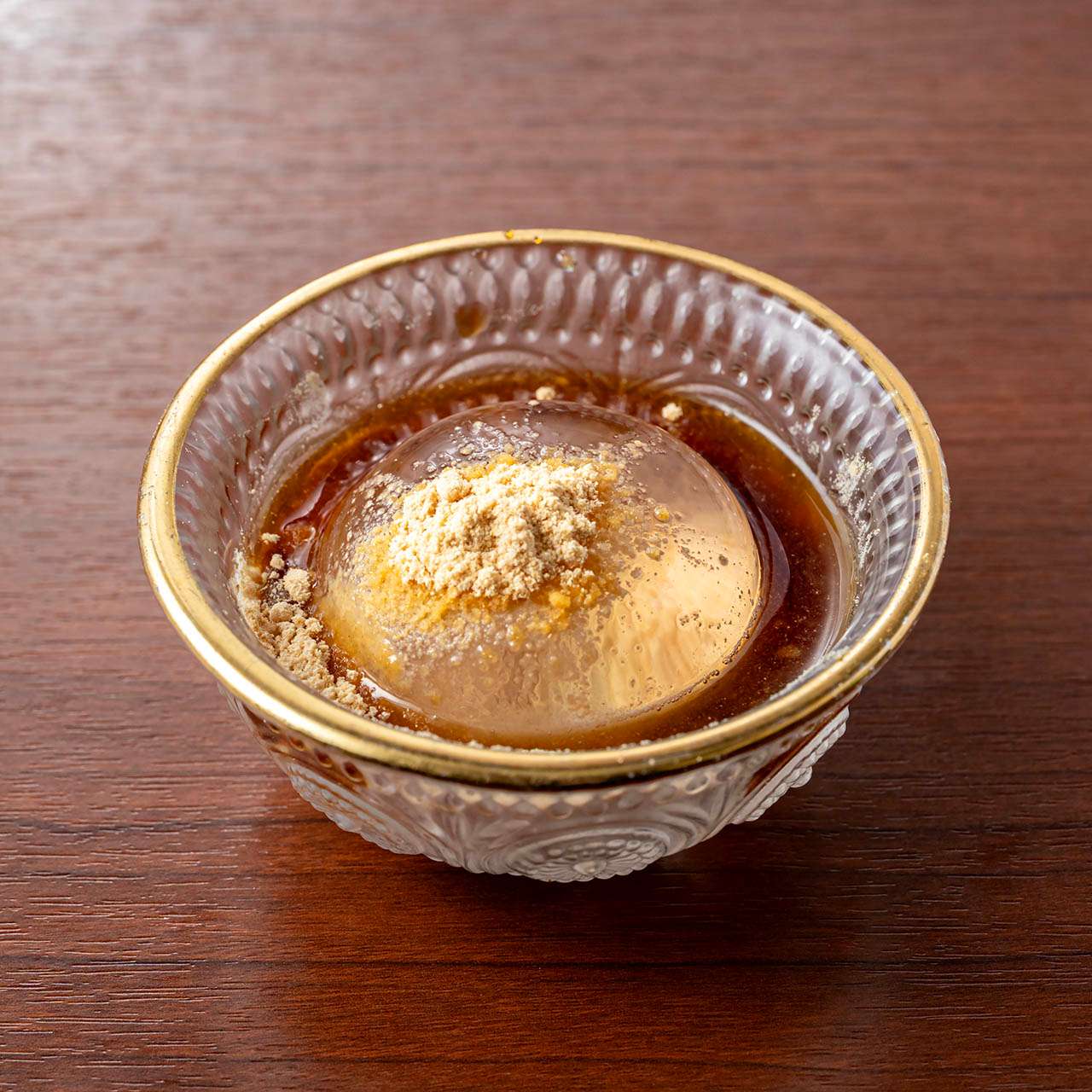 水わらび餅　黒蜜