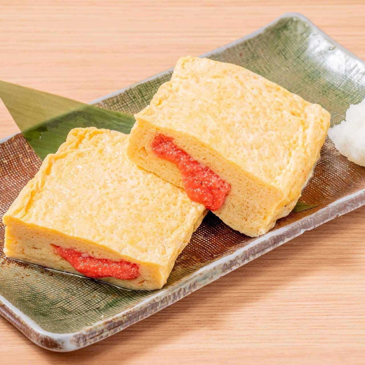 辣味鱈魚籽裹日式高湯