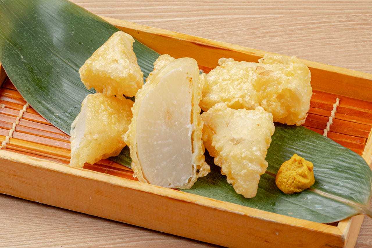 沁み大根の天ぷら