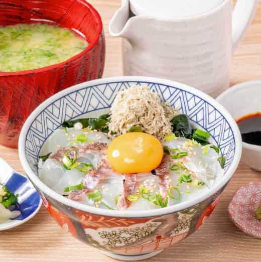 真鯛の宇和島丼