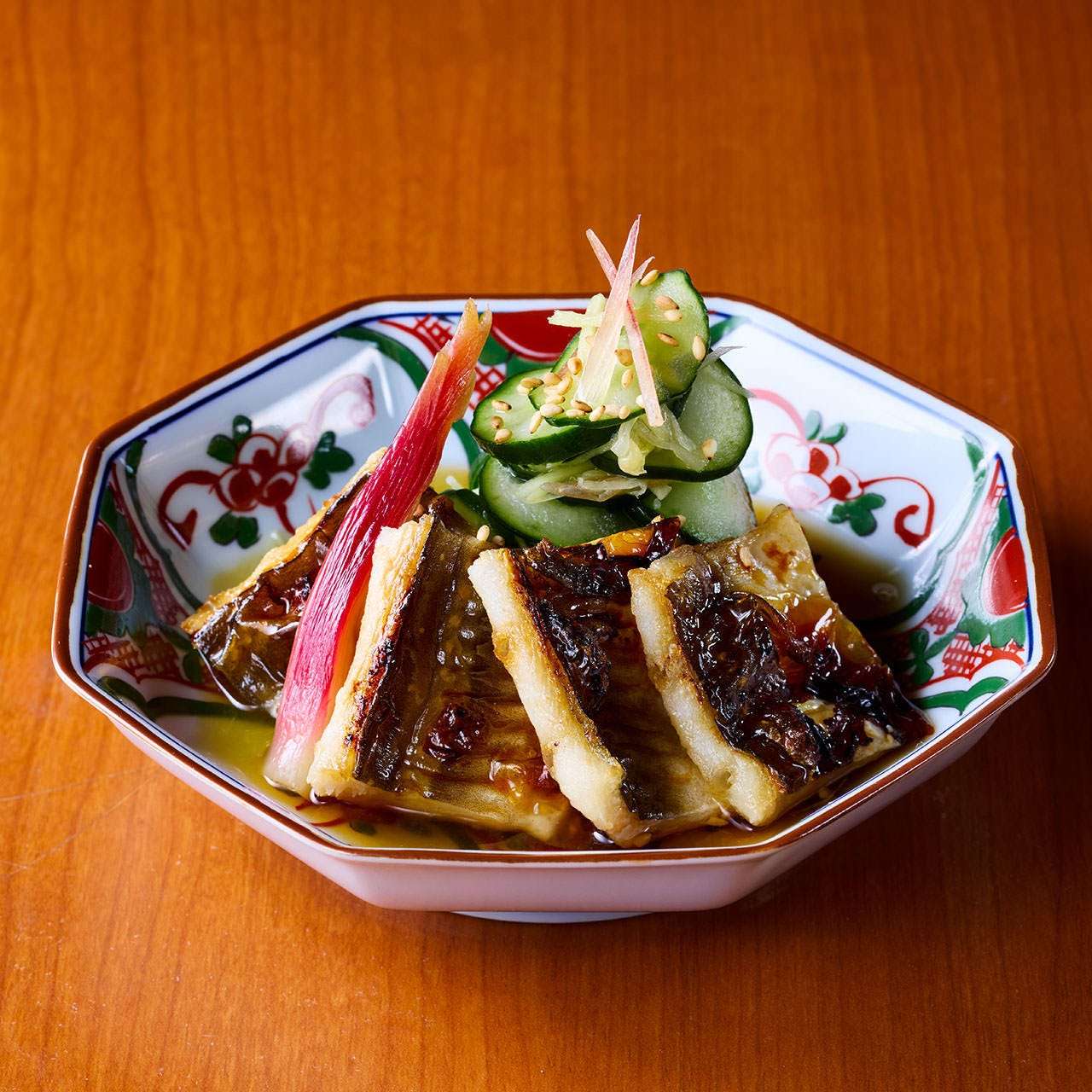 焼き穴子ざく