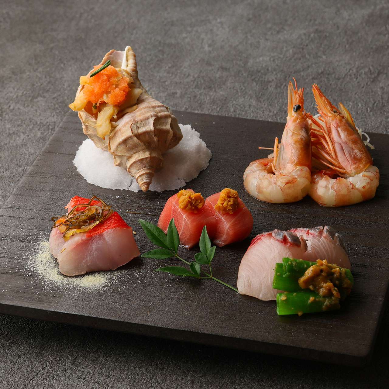 Assortment of 5 kinds of sashimi