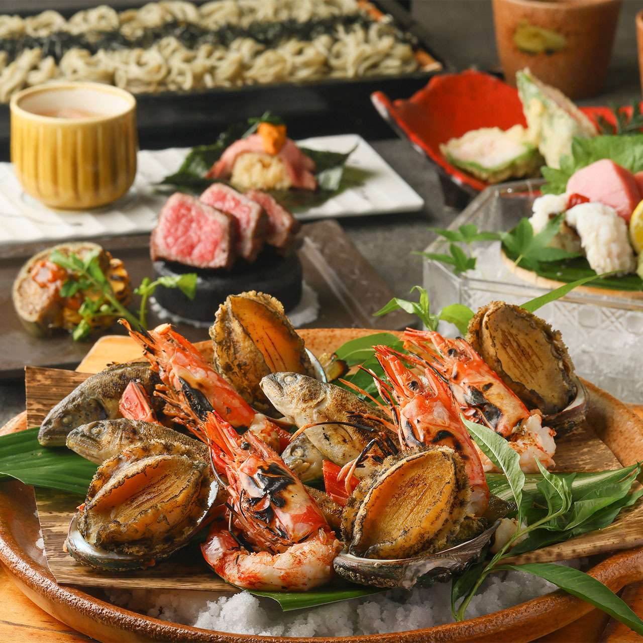 8月9日〜17日限定【饗夏-kyouka-コース】夏の豪華食材と肉の饗宴