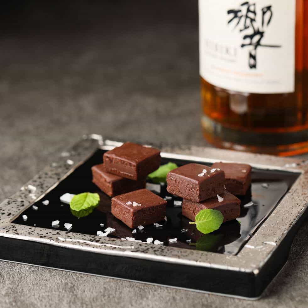 ウイスキー香る塩生チョコレート