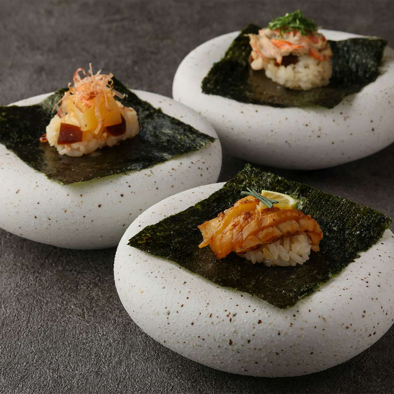 酒肴すし3種盛り合わせ