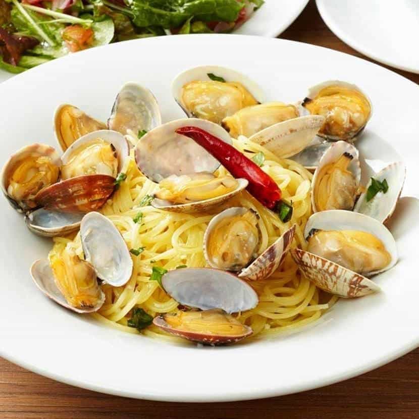 あさりたっぷりボンゴレビアンコ