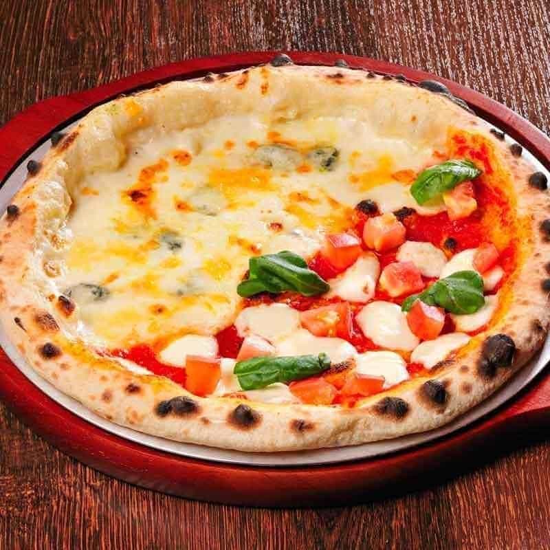 ２種選べる！ハーフ＆ハーフのピザ