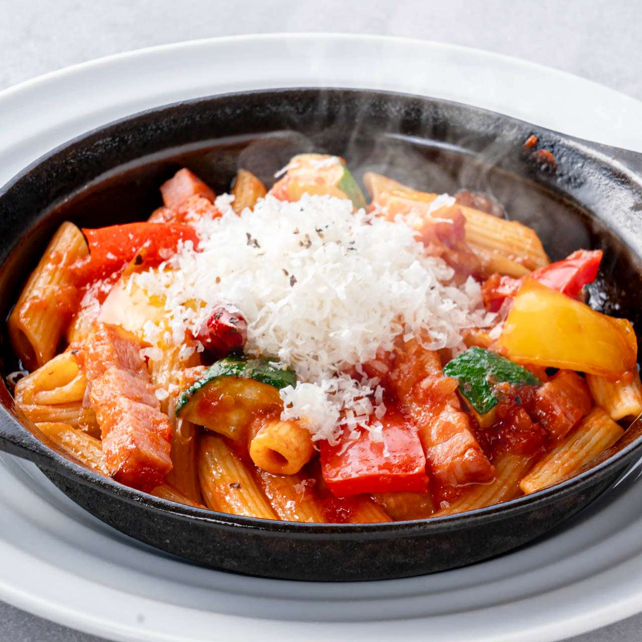 Penne Arrabiata，一种色彩缤纷的蔬菜小吃