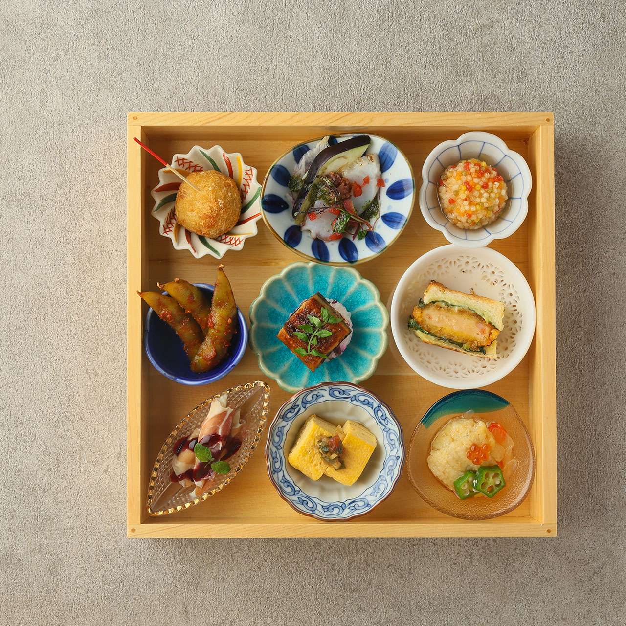 季節の洋菜オードブル9種盛り合わせ