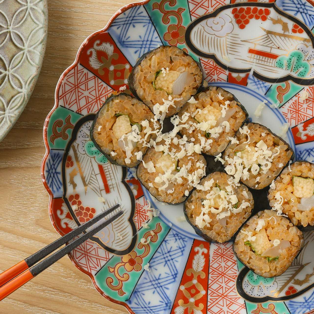 つぶ貝と長芋の泪アテ巻き