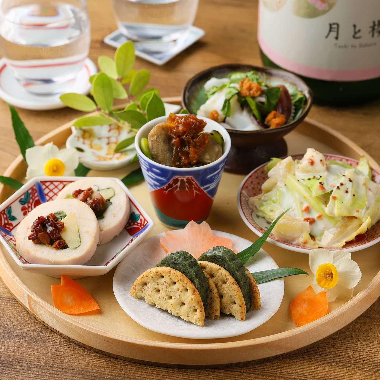 春彩の小鉢五種盛り合わせ