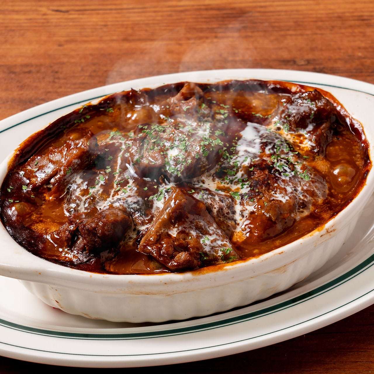 Beef stew hamburger
