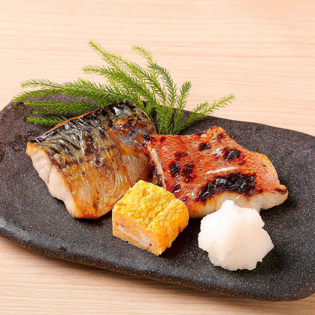 Today's Grilled Fish Assortment