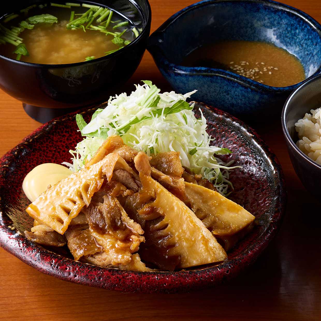 （2月24日から）豚と筍の生姜焼き