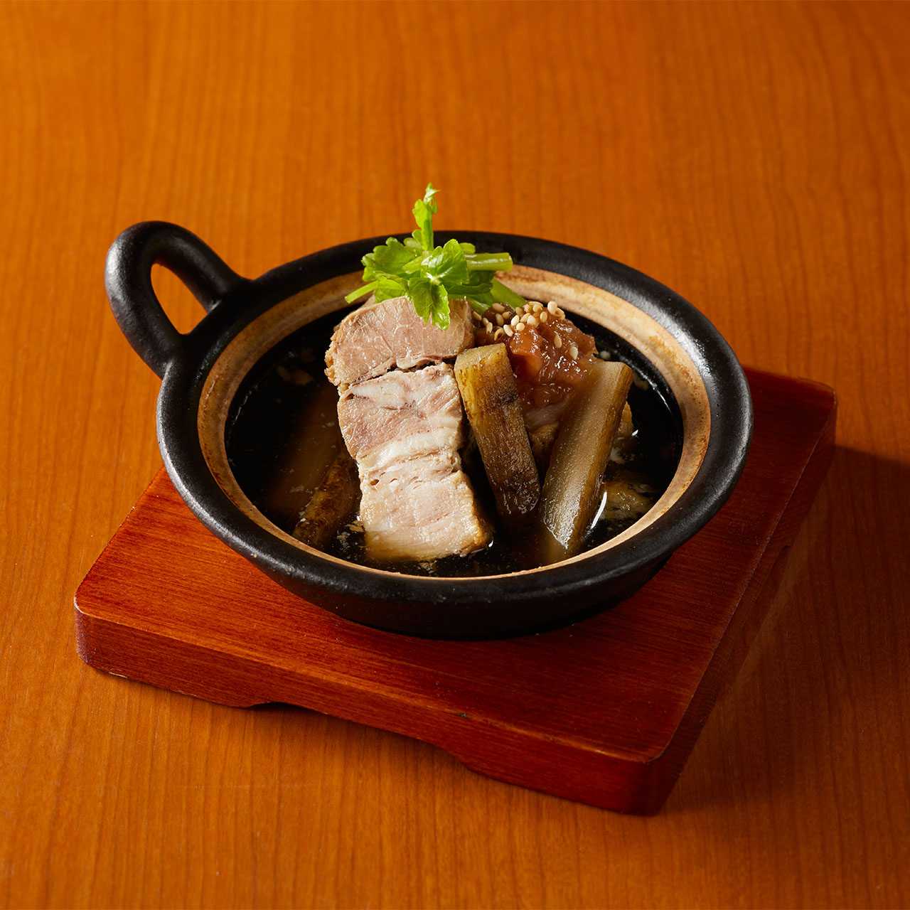 豚と牛蒡の梅煮