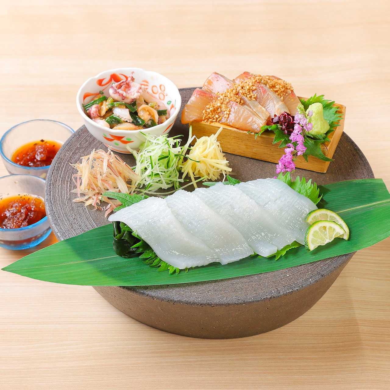 Swordfish and Kanpachi Assortment