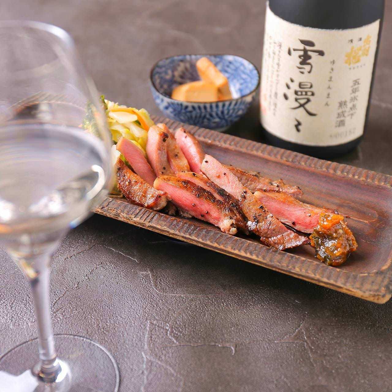 【與熟成酒一起】～與複雜、深邃、稀有的「熟成酒」一起～