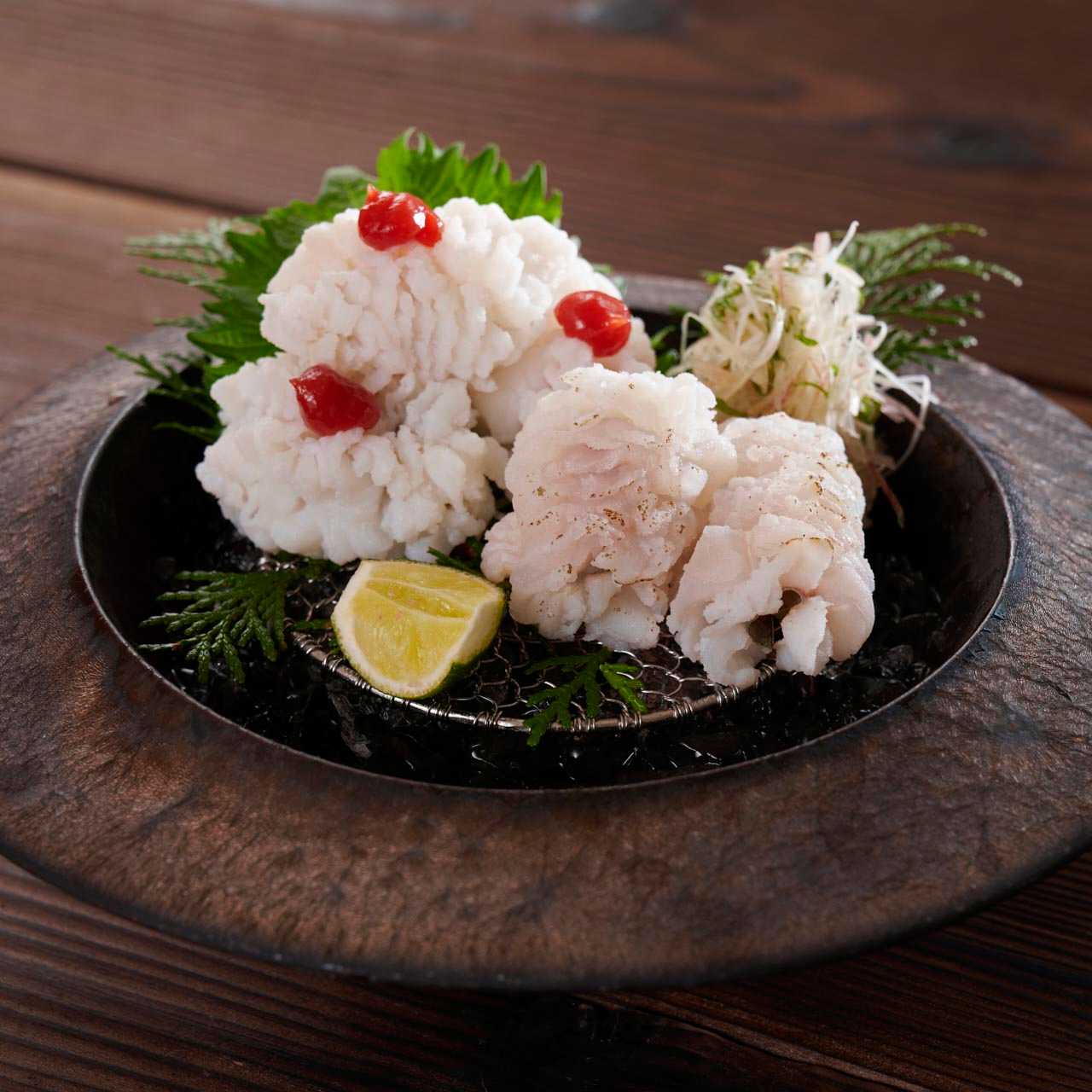 鱧　～落とし・焼霜～