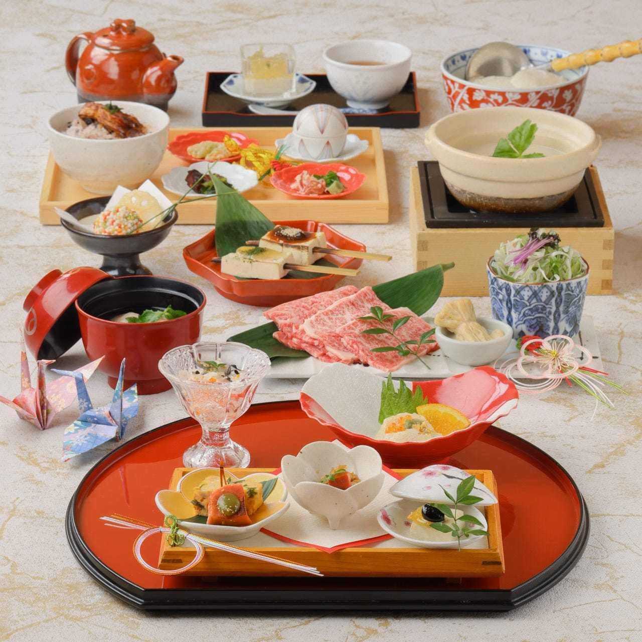 {慶祝認識新朋友或長壽的餐點} 特別場合的懷石料理“岩井”