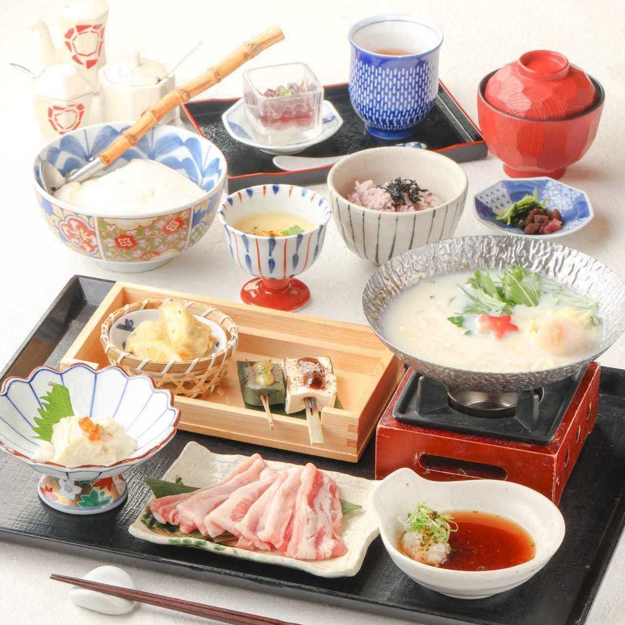 《午餐套餐》京都豬肉豆漿涮鍋套餐 ※5/27起