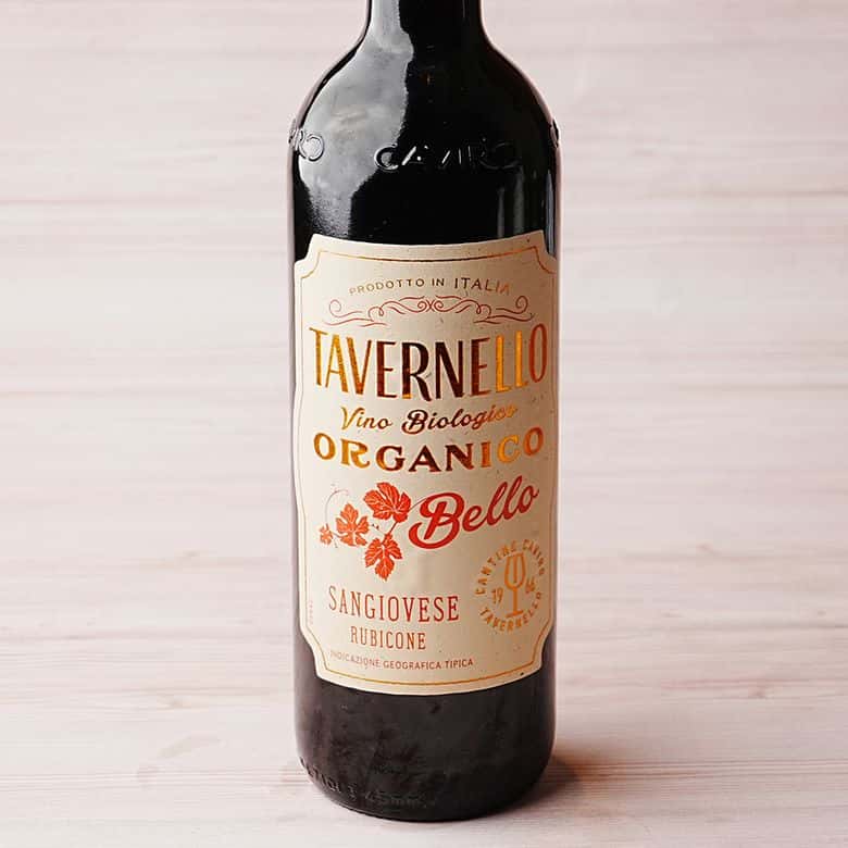 [Red Bottle] Tavernello Organico Sangiovese