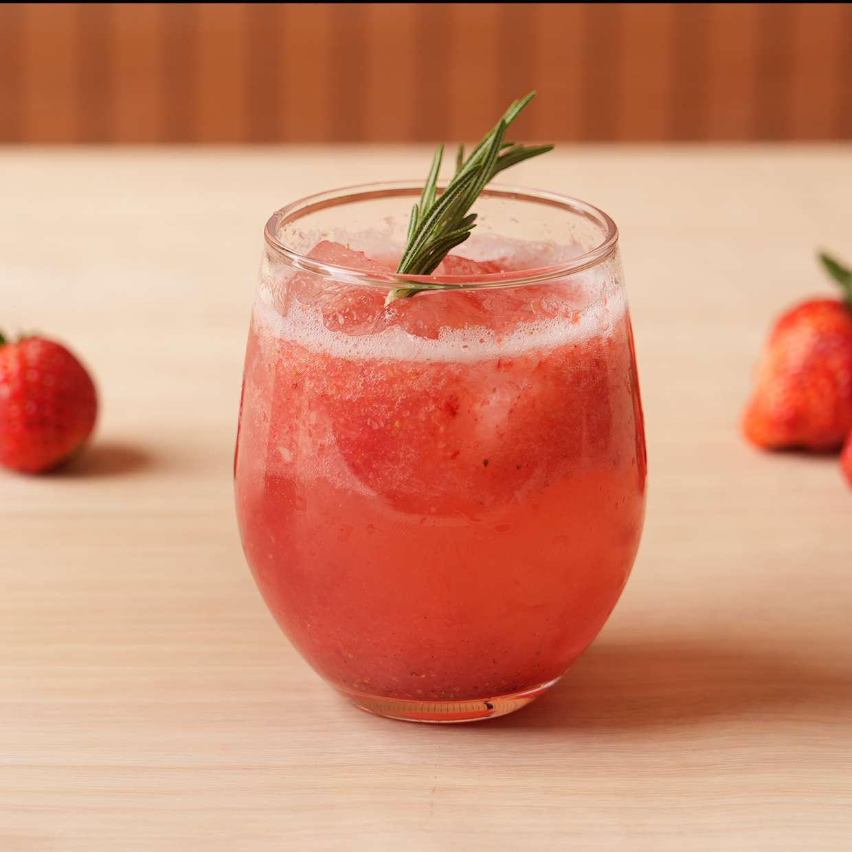 あらごし苺サワー