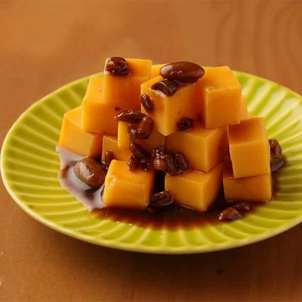 체다 치즈 참깨 간장 절임