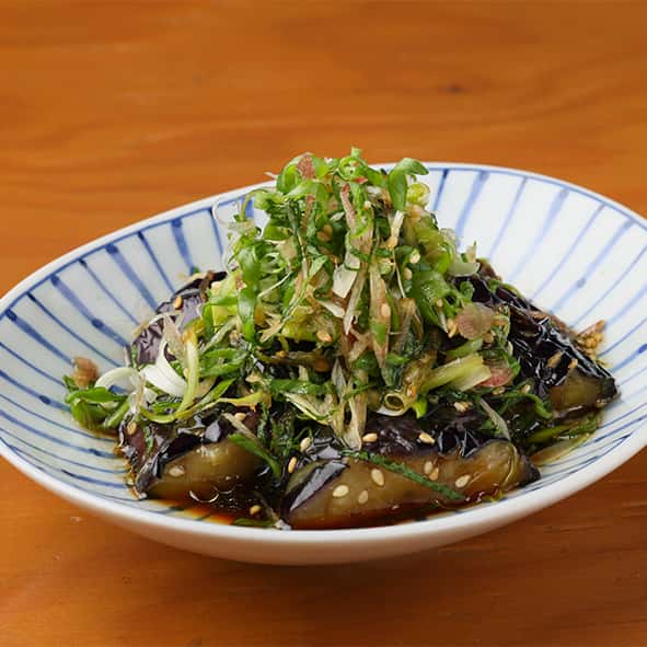 大長茄子のタタキ