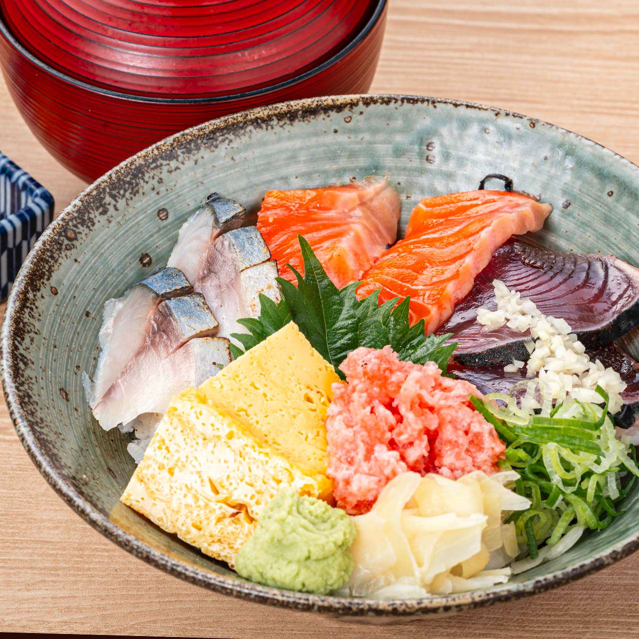 Autumn Three-Color Rice Bowl