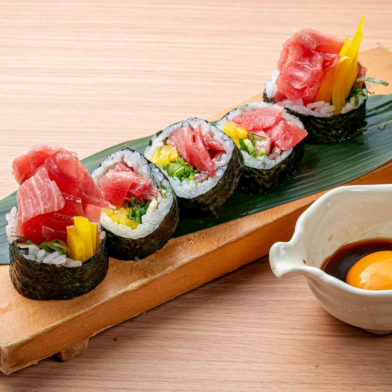 Serious fatty tuna roll