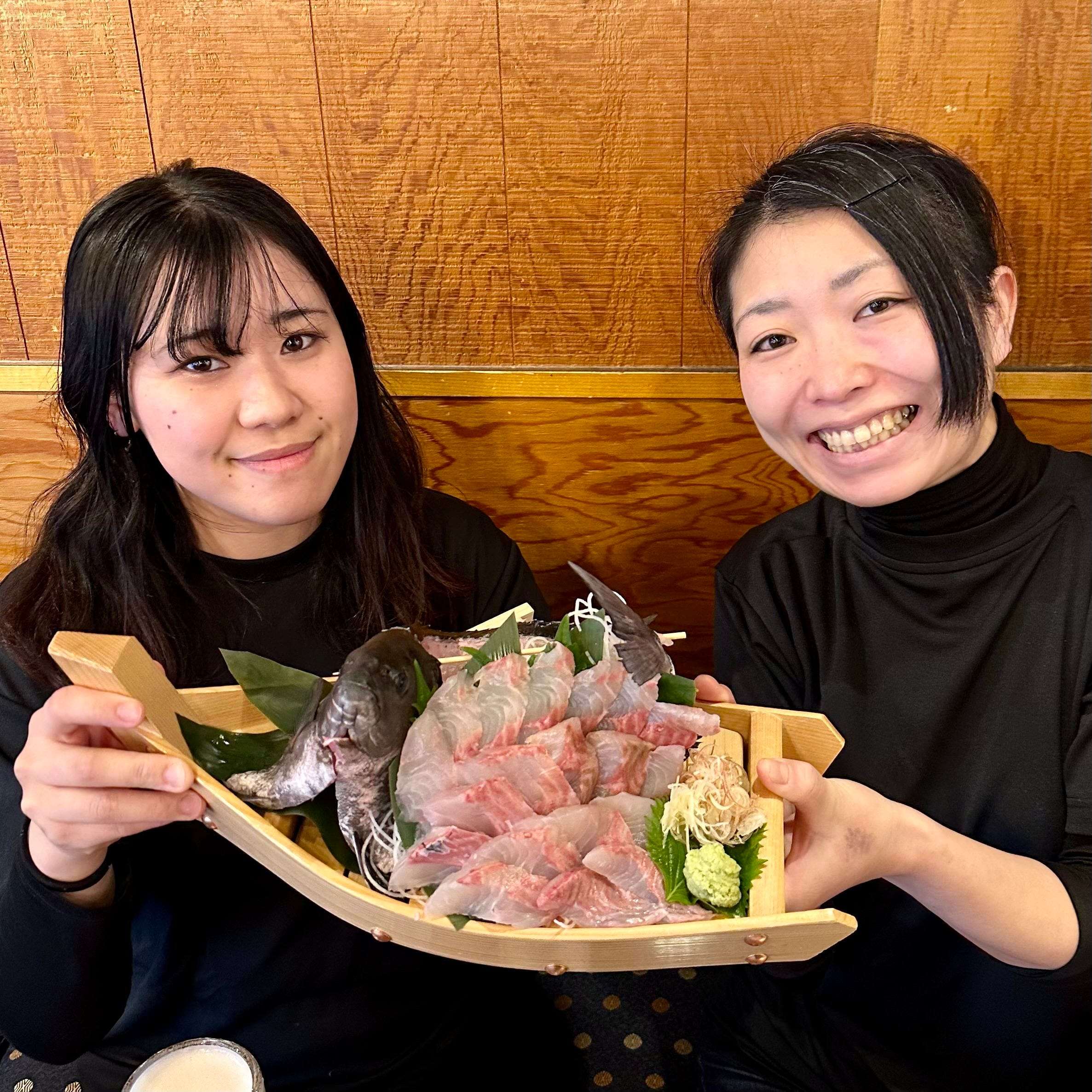 We will cook and serve the fish you caught yourself!