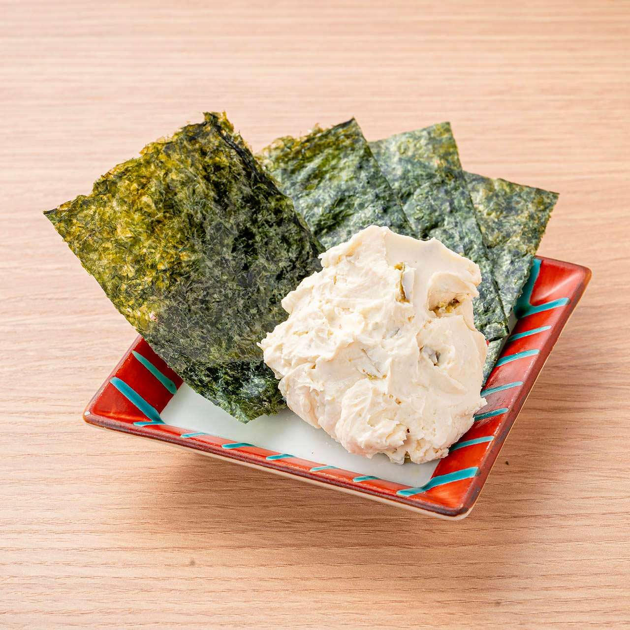 Green chili miso cream cheese