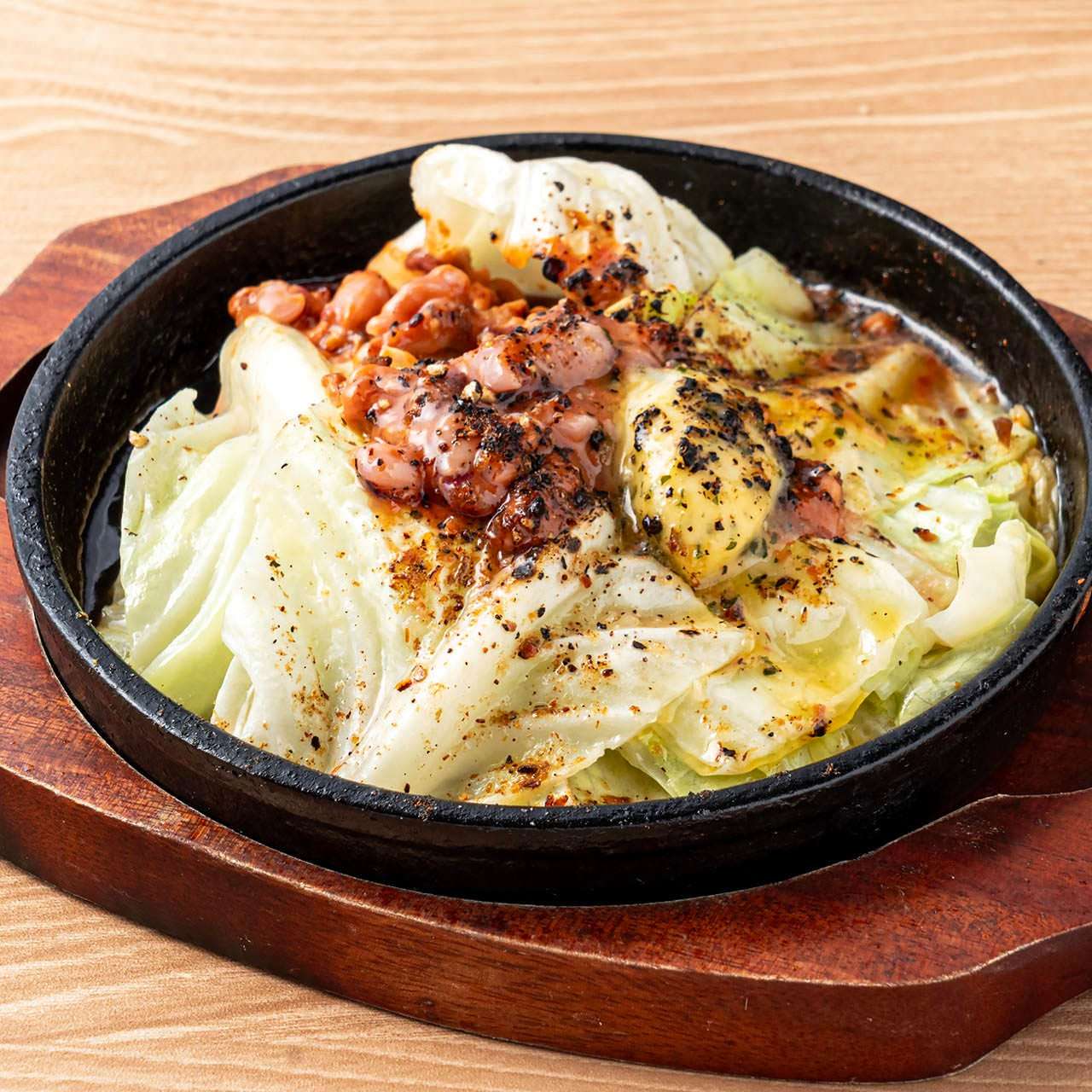 ガリバタ塩辛キャベツ