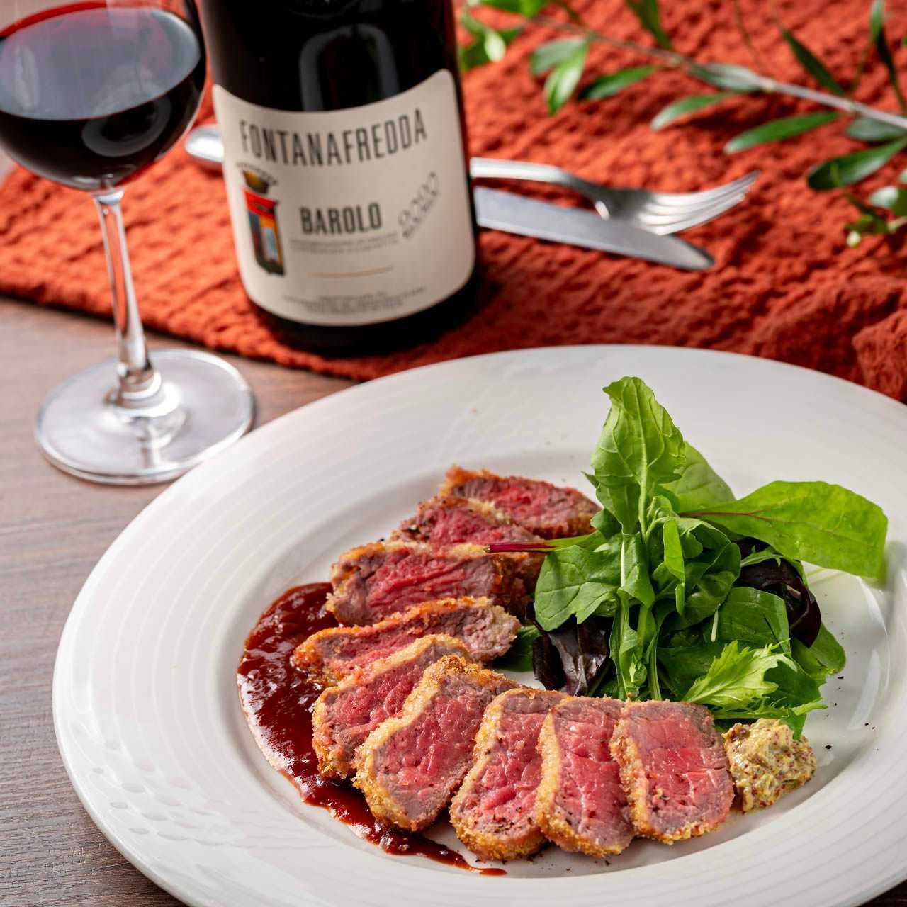 名物1パパミラノ風牛カツレツ