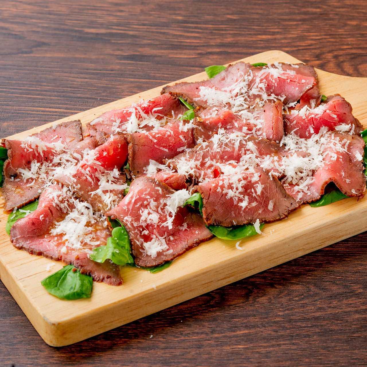 牛肉のタリアータ